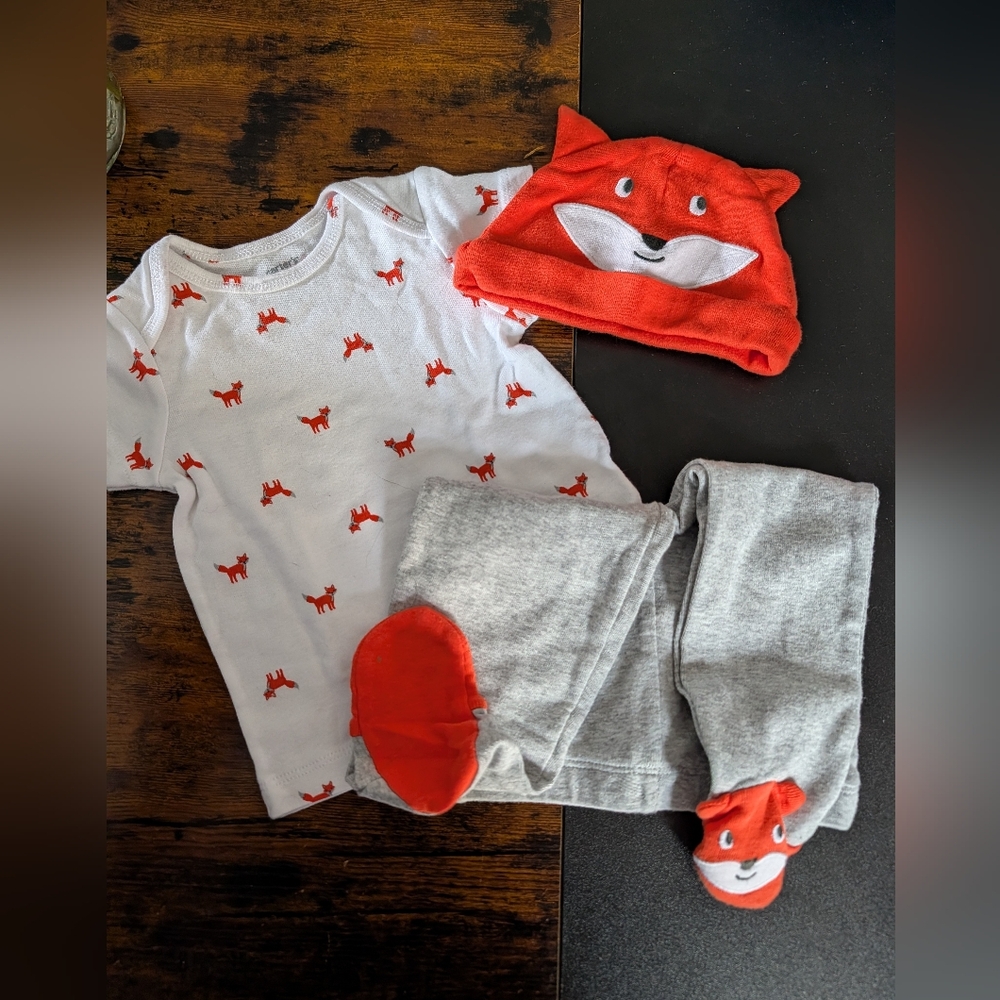 Adorable Fox Baby Outfit Set